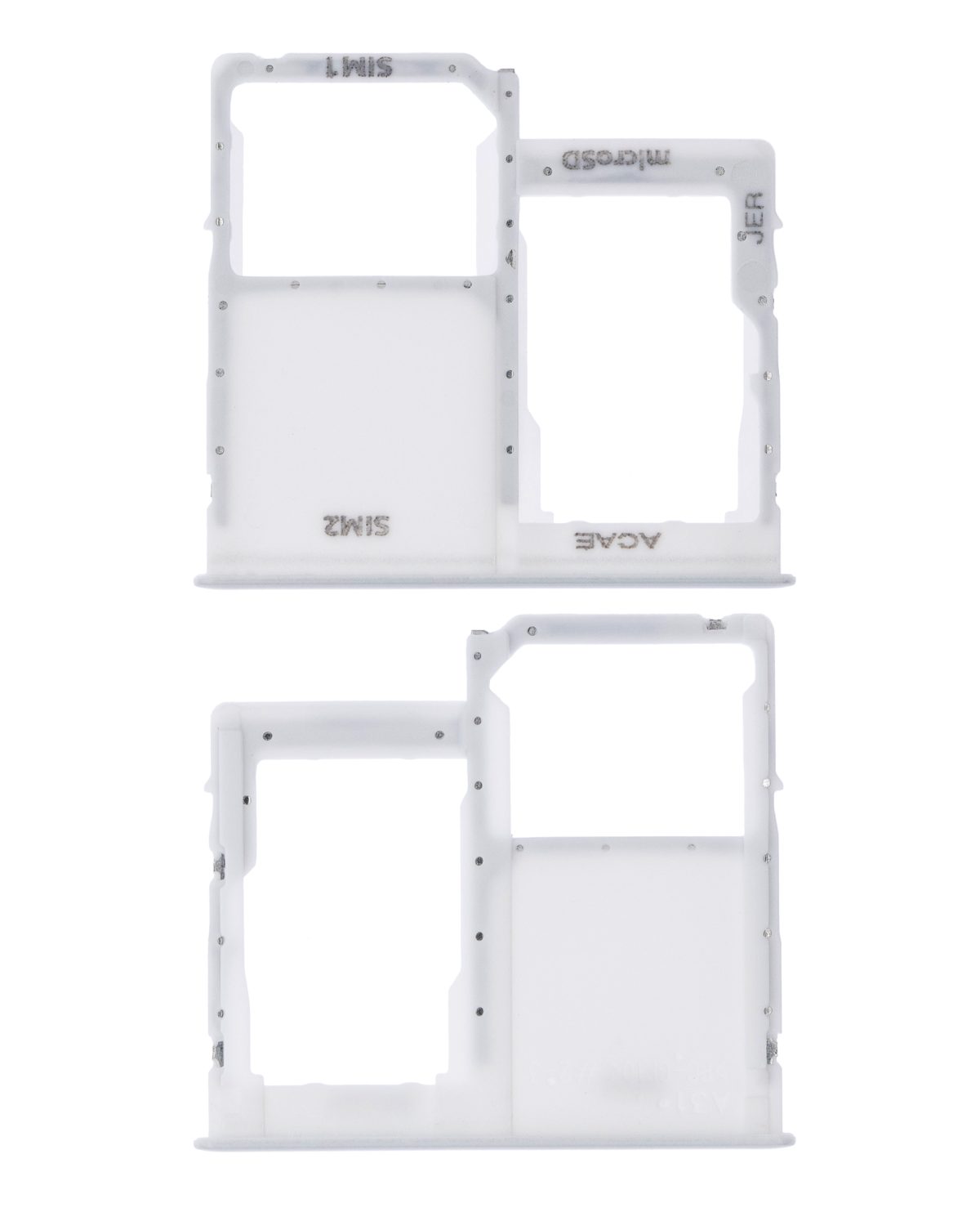 Samsung Galaxy A31 İle Uyumlu Tek Sim Kart Tepsisi (A315 2020) (Prizma Crush Beyaz) - Görsel 2