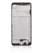 Samsung Galaxy A32 4G İle Uyumlu Çerçeveli ekran LCD Ekranı (Parmak İzi Sensörü Olmadan) (A325 2021) (Harika Siyah) - Görsel 5