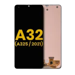 Samsung Galaxy A32 4G İle Uyumlu Çerçevesiz ekran Orijinal Ekranı (A325 2021) Orijinal (Tüm Renkler)