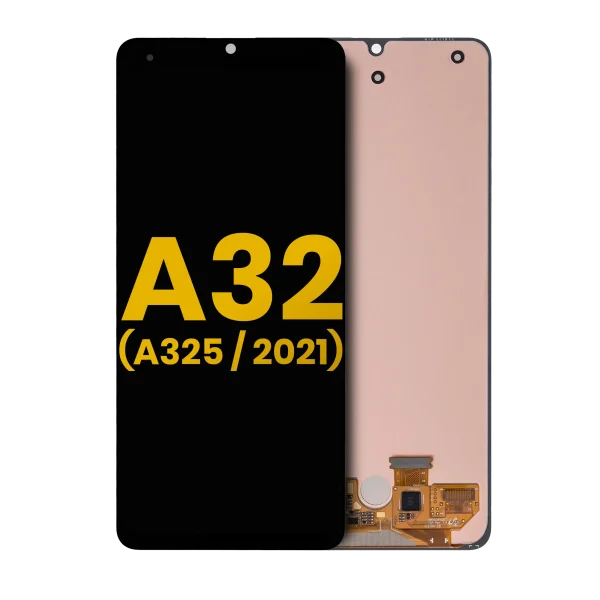Samsung Galaxy A32 4G İle Uyumlu Çerçevesiz ekran Orijinal Ekranı (A325 2021) Orijinal (Tüm Renkler)