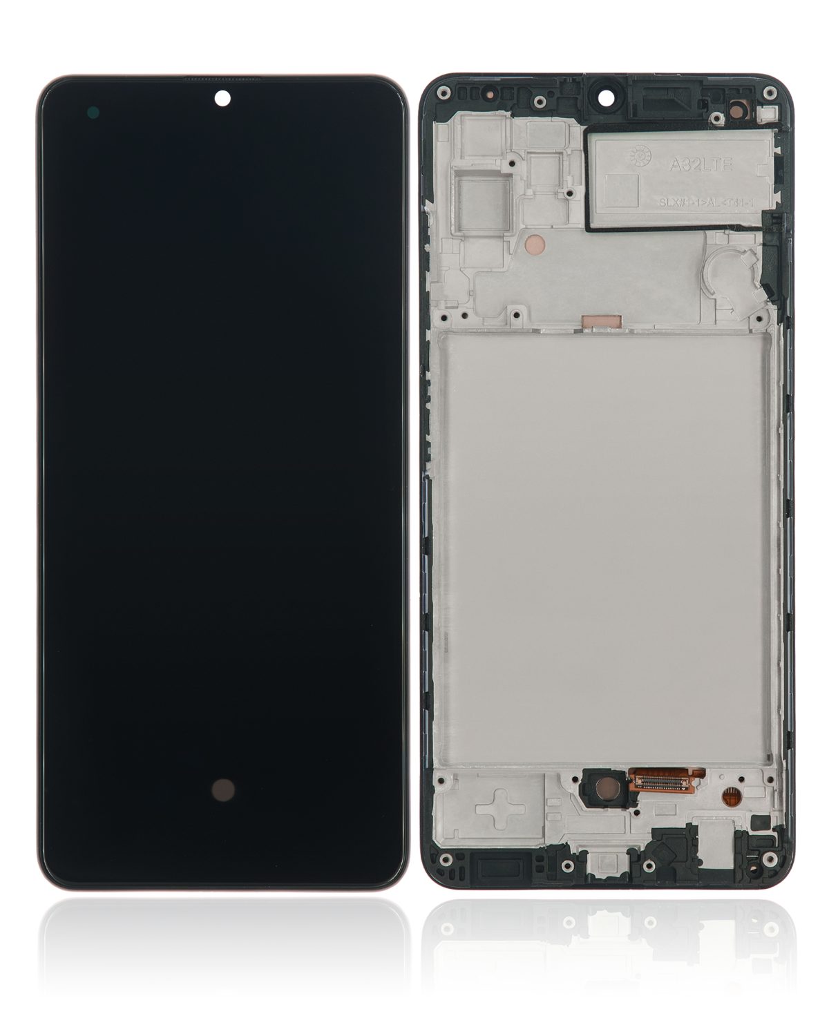 Samsung Galaxy A32 4G İle Uyumlu İçin Çerçeveli ekran (A325 2021) (Aftermarket Plus) (Harika Siyah) - Görsel 3