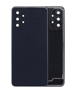 Samsung Galaxy A32 5G İle Uyumlu Arka Kapak Camı Kamera Lensiyle Uyumlu (A326 2021) (Aftermarket Plus) (Harika Siyah)