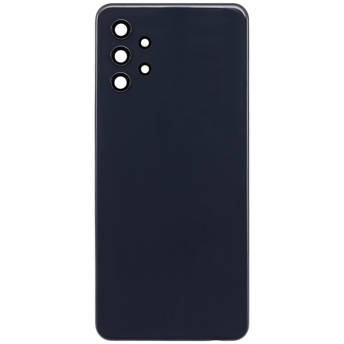 Samsung Galaxy A32 5G İle Uyumlu Arka Kapak Camı Kamera Lensiyle Uyumlu (A326 2021) (Aftermarket Plus) (Harika Siyah) - Görsel 3
