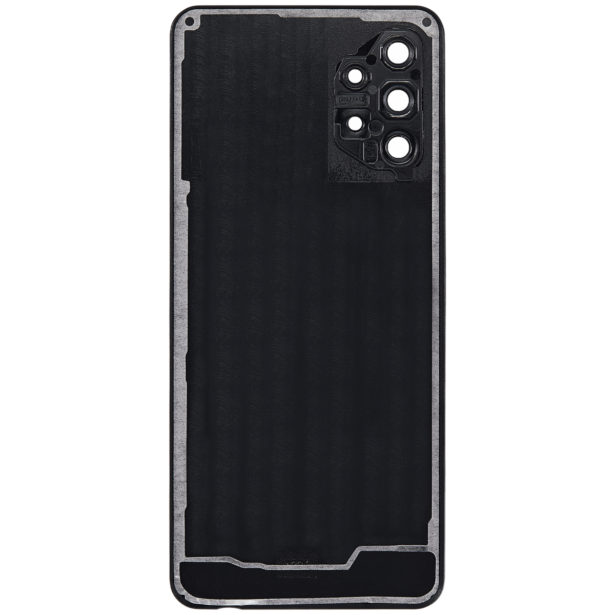Samsung Galaxy A32 5G İle Uyumlu Arka Kapak Camı Kamera Lensiyle Uyumlu (A326 2021) (Aftermarket Plus) (Harika Siyah) - Görsel 4