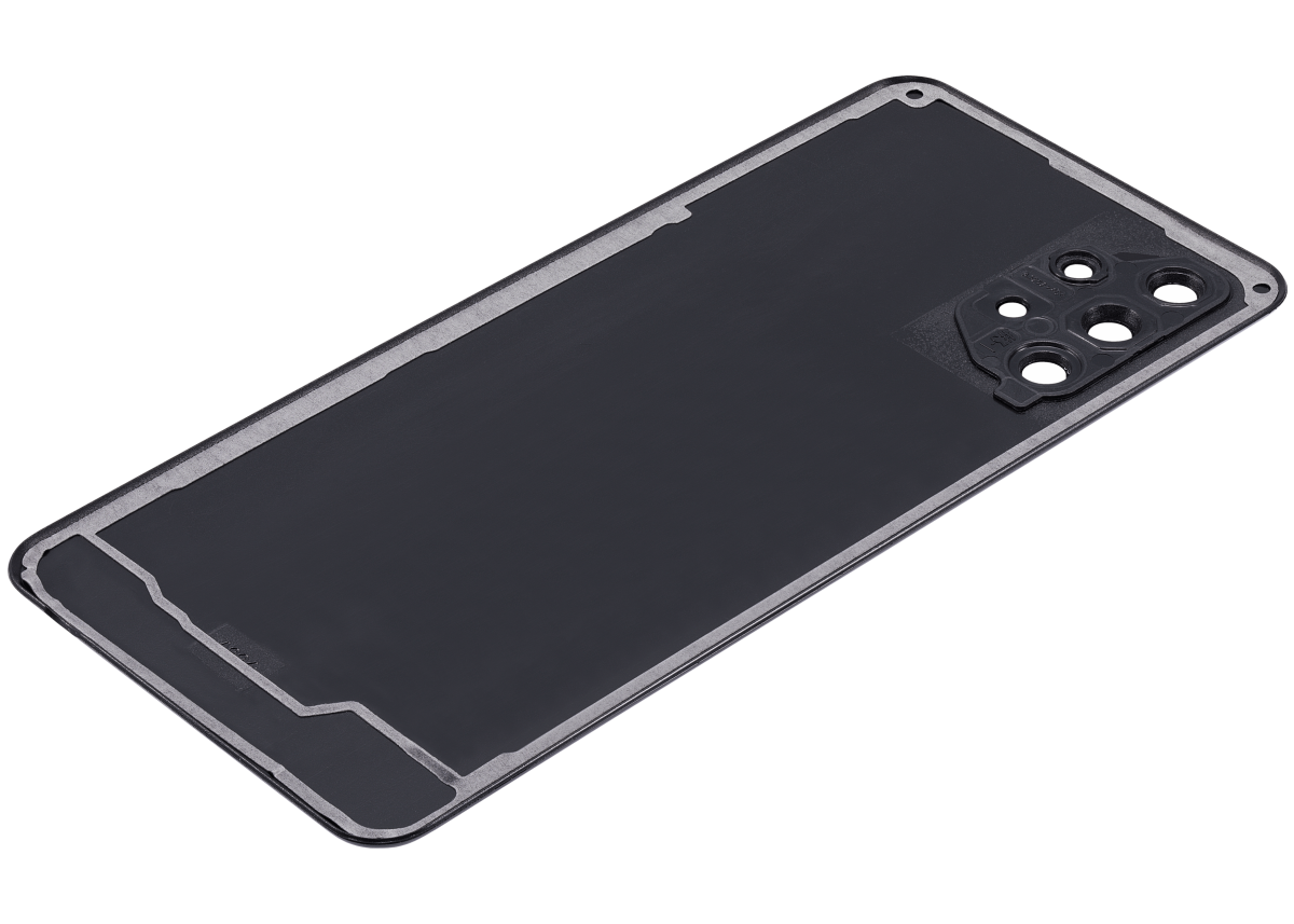Samsung Galaxy A32 5G İle Uyumlu Arka Kapak Camı Kamera Lensiyle Uyumlu (A326 2021) (Aftermarket Plus) (Harika Siyah) - Görsel 6