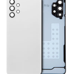 Samsung Galaxy A32 5G İle Uyumlu Arka Kapak Camı Kamera Lensiyle Uyumlu (A326 2021) (Servis Paketi) (Harika Beyaz)