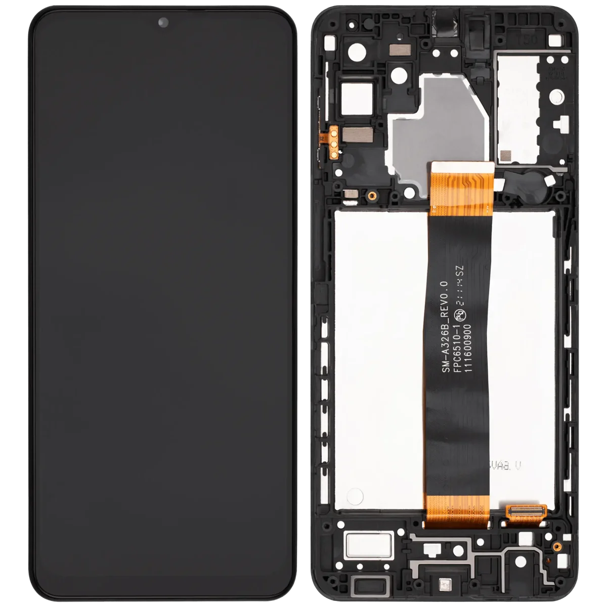 Samsung Galaxy A32 5G İle Uyumlu İçin Çerçeveli ekran (A326 2021) (Tüm Modeller) Orijinal (Harika Siyah) - Görsel 3