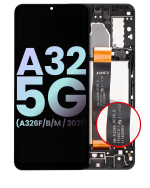Samsung Galaxy A32 5G İle Uyumlu İçin Çerçeveli ekran (A326F/B/M/2021) (Uluslararası Çift Sim Modeli) (Servis Paketi) (Harika Siyah) - Görsel 6