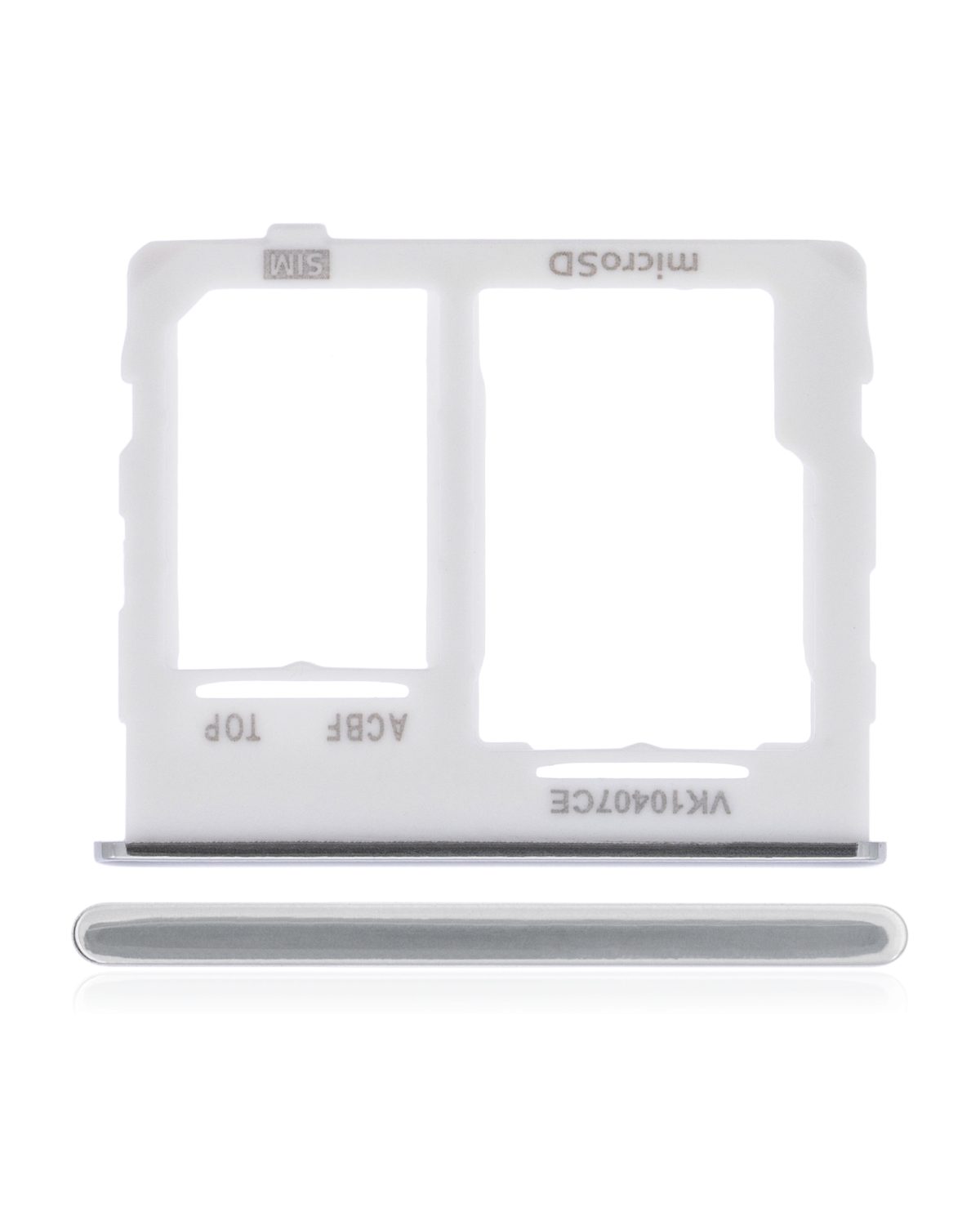 Samsung Galaxy A32 5G İle Uyumlu İle Uyumlu Tek Sim Kart Tepsisi (A326 2021) (Harika Beyaz) - Görsel 3