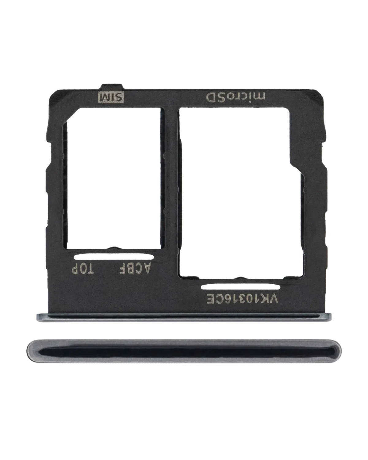 Samsung Galaxy A32 5G İle Uyumlu İle Uyumlu Tek Sim Kart Tepsisi (A326 2021) (Harika Siyah) - Görsel 5