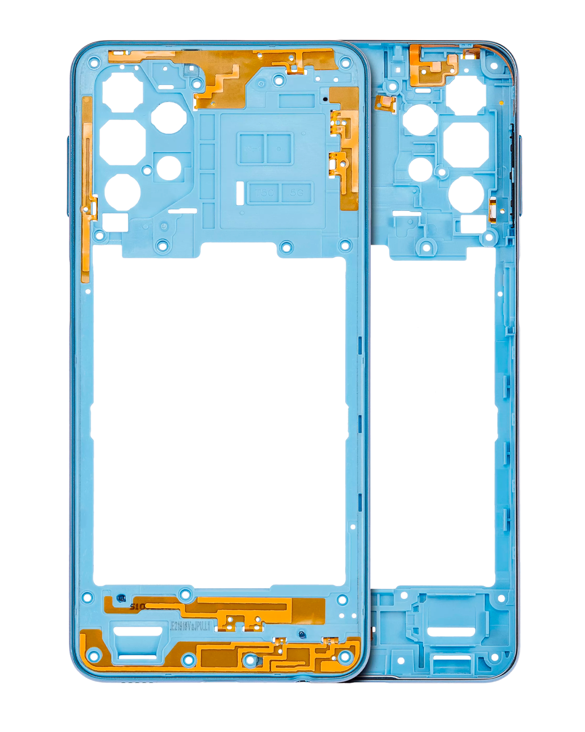 Samsung Galaxy A32 5G İle Uyumlu  Orta Çerçeve Kasası (A326 2021) (Harika Mavi)