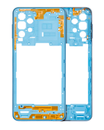 Samsung Galaxy A32 5G İle Uyumlu  Orta Çerçeve Kasası (A326 2021) (Harika Mavi)