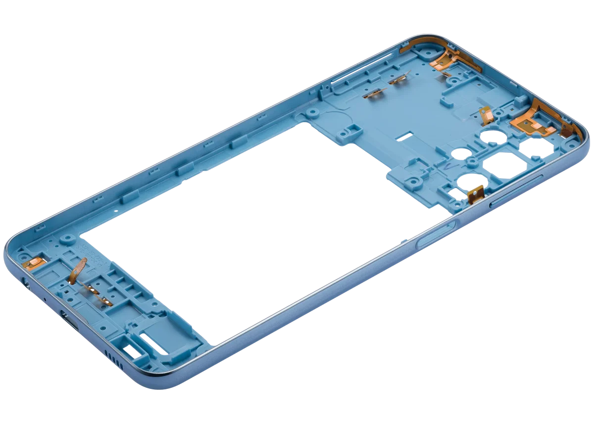 Samsung Galaxy A32 5G İle Uyumlu  Orta Çerçeve Kasası (A326 2021) (Harika Mavi) - Görsel 6