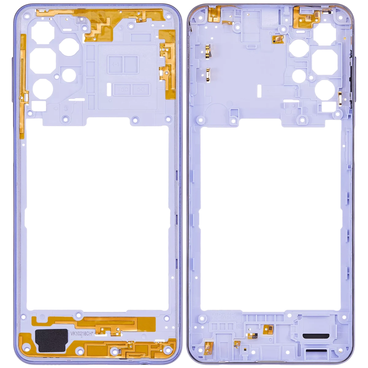 Samsung Galaxy A32 5G İle Uyumlu  Orta Çerçeve Kasası (A326 2021) (Harika Menekşe) - Görsel 2