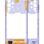 Samsung Galaxy A32 5G İle Uyumlu  Orta Çerçeve Kasası (A326 2021) (Harika Menekşe)