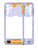 Samsung Galaxy A32 5G İle Uyumlu  Orta Çerçeve Kasası (A326 2021) (Harika Menekşe)