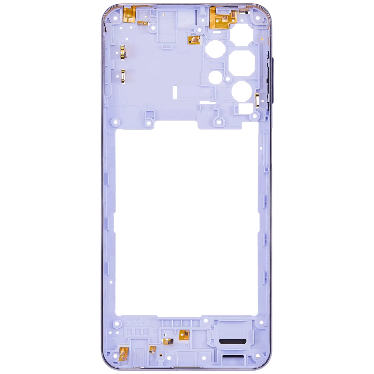 Samsung Galaxy A32 5G İle Uyumlu  Orta Çerçeve Kasası (A326 2021) (Harika Menekşe) - Görsel 4