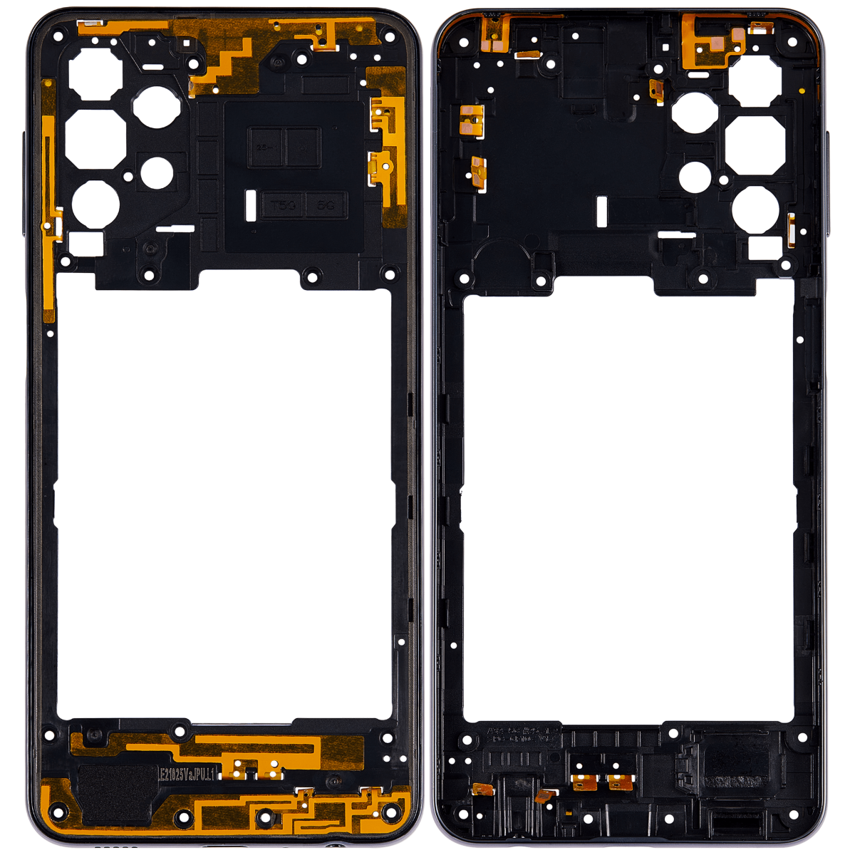 Samsung Galaxy A32 5G İle Uyumlu  Orta Çerçeve Kasası (A326 2021) (Harika Siyah) - Görsel 2