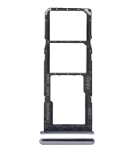 Samsung Galaxy A32 İle Uyumlu Çift Sim Kart Tepsisi (A325 2021) (Harika Siyah)