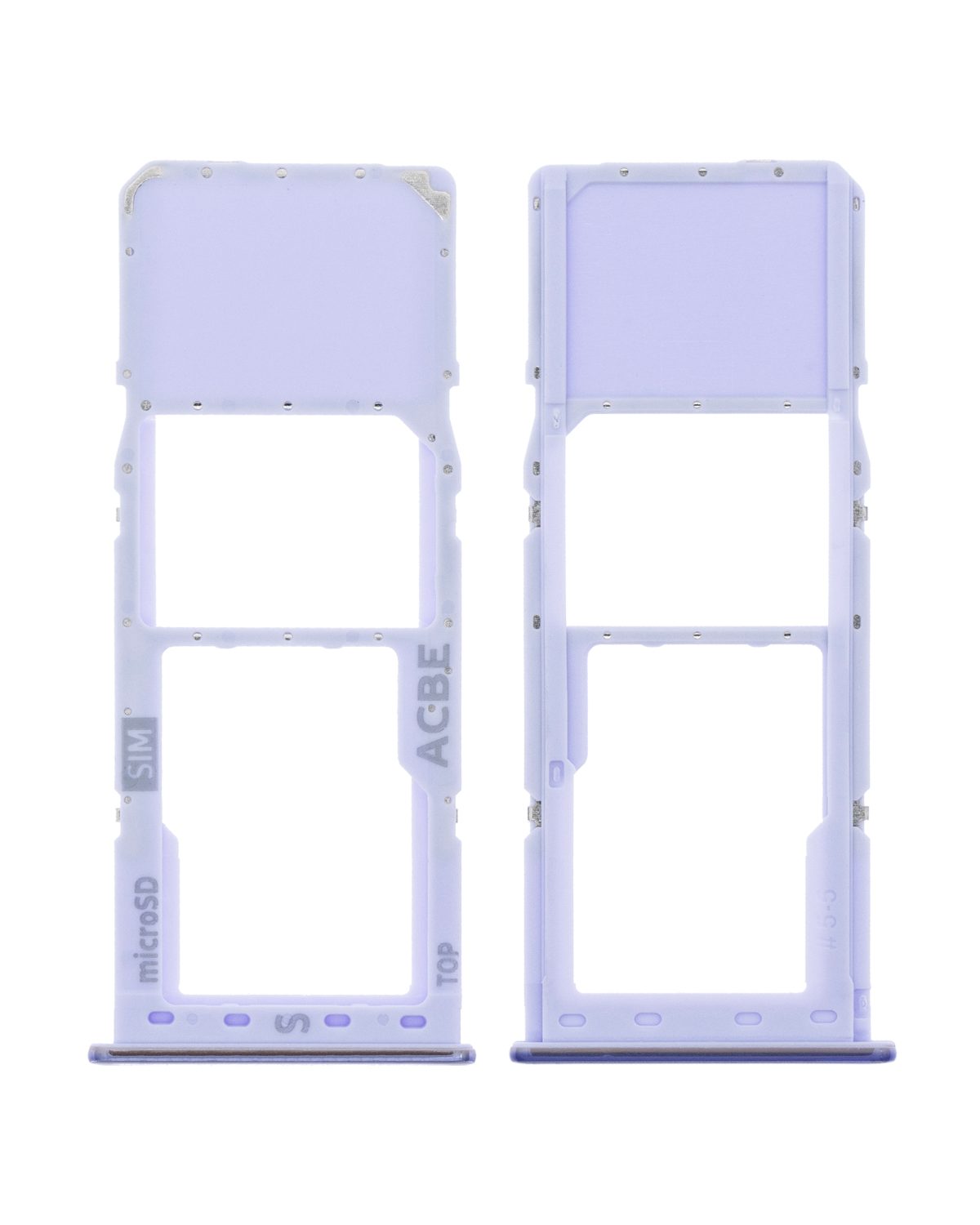 Samsung Galaxy A32 İle Uyumlu Tek Sim Kart Tepsisi (A325 2021) (Harika Menekşe) - Görsel 2