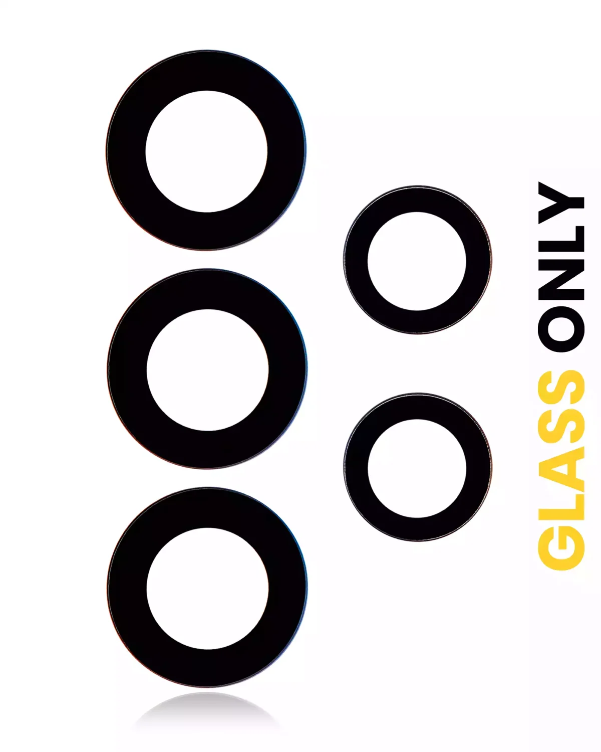 Samsung Galaxy A33 5G İle Uyumlu Arka Kamera Lensi (Sadece Cam) Yapışkanlı (A336 2022) - Görsel 5
