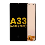 Samsung Galaxy A33 5G İle Uyumlu Çerçevesiz ekran LCD Ekranı (A336 2022) Orijinal (Tüm Renkler)