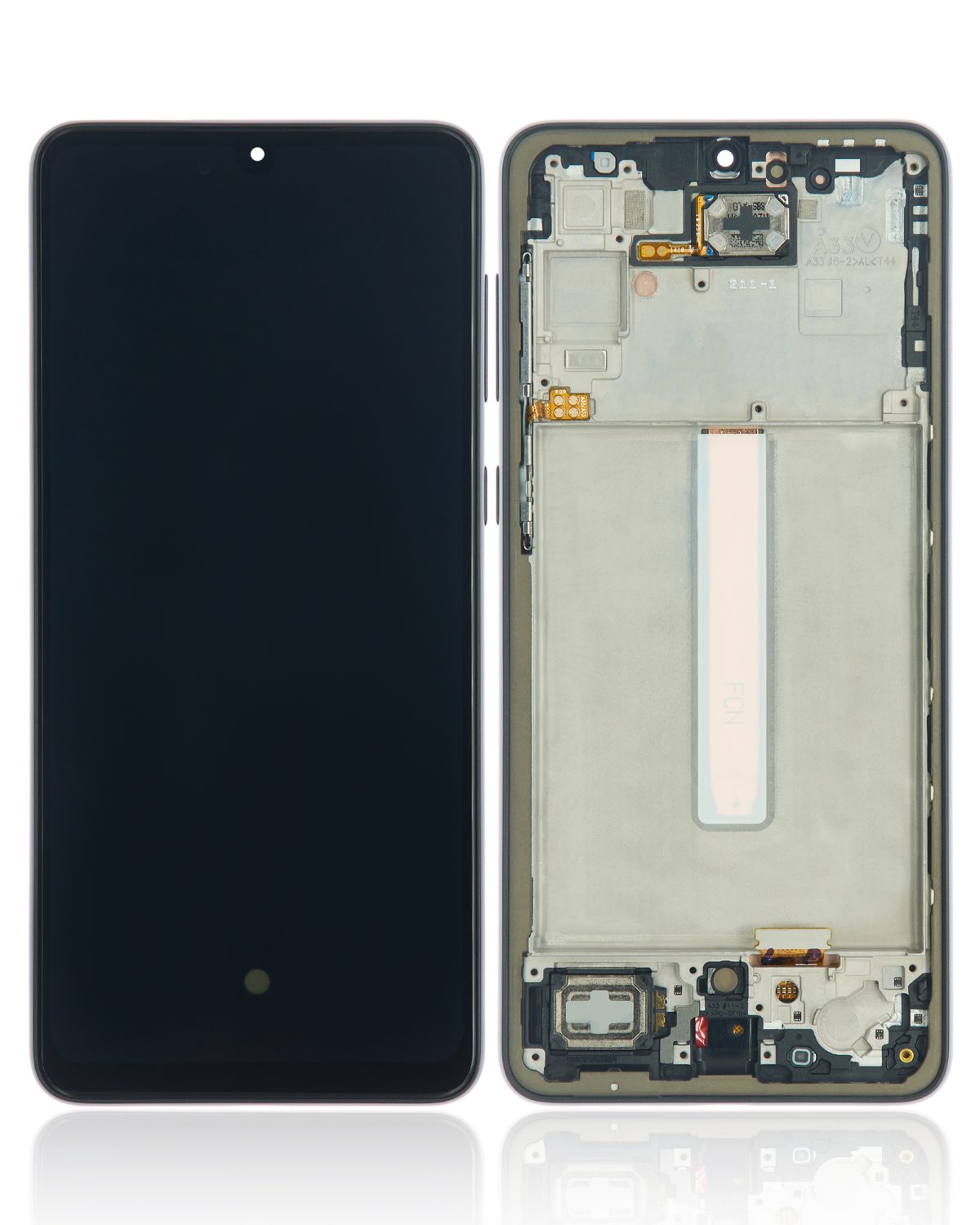 Samsung Galaxy A33 5G İle Uyumlu İçin Çerçeveli ekran Oled (A336 2022) Orijinal (Siyah) - Görsel 2