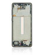 Samsung Galaxy A33 5G İle Uyumlu İçin Çerçeveli ekran Oled (A336 2022) Orijinal (Siyah) - Görsel 5