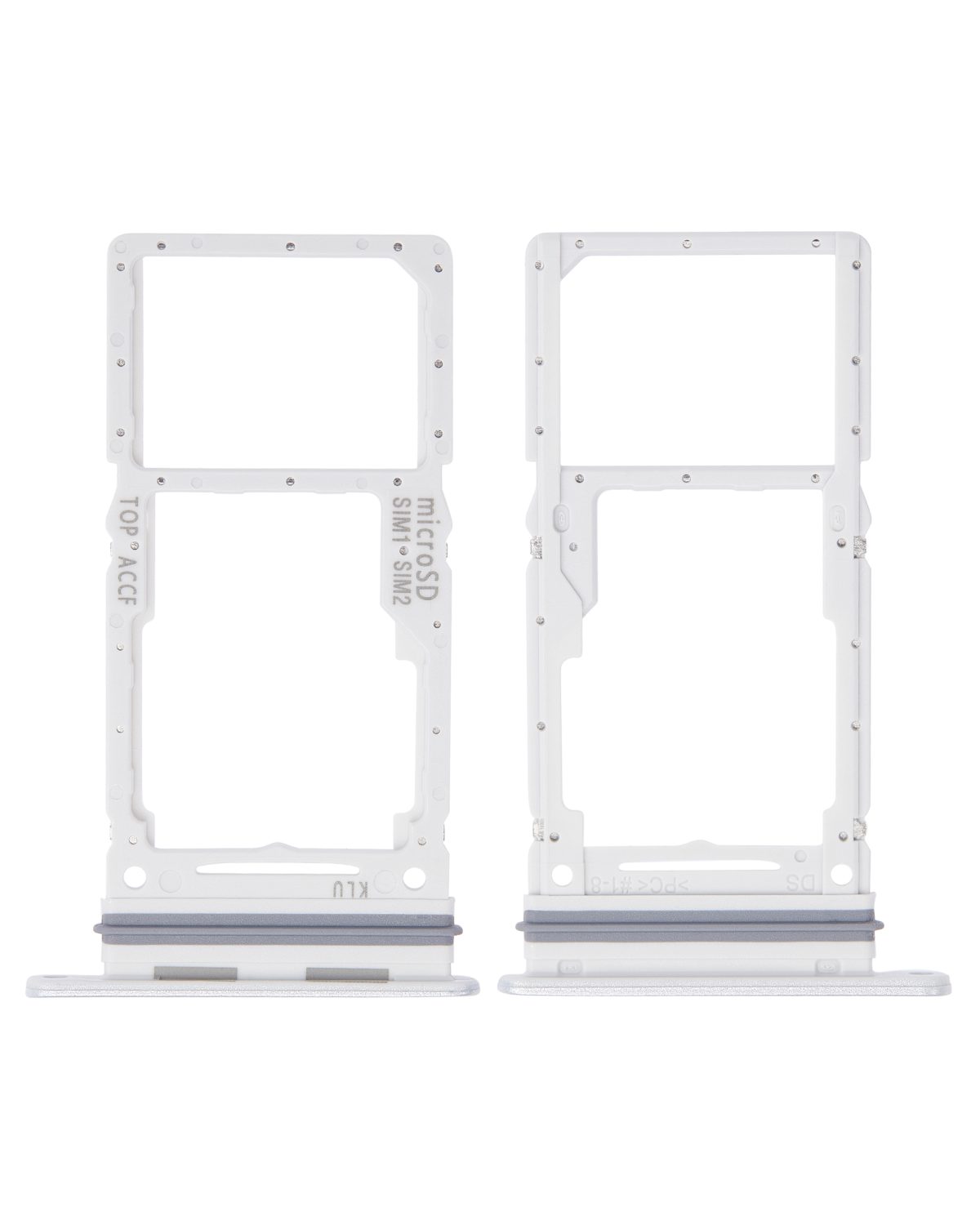 Samsung Galaxy A33 5G İle Uyumlu İle Uyumlu Çift Sim Kart Tepsisi (A336 2022) (Beyaz) - Görsel 2