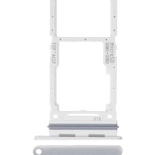 Samsung Galaxy A33 5G İle Uyumlu İle Uyumlu Çift Sim Kart Tepsisi (A336 2022) (Beyaz)