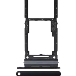 Samsung Galaxy A33 5G İle Uyumlu İle Uyumlu Çift Sim Kart Tepsisi (A336 2022) (Siyah)