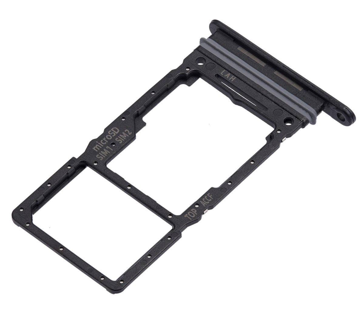 Samsung Galaxy A33 5G İle Uyumlu İle Uyumlu Çift Sim Kart Tepsisi (A336 2022) (Siyah) - Görsel 5