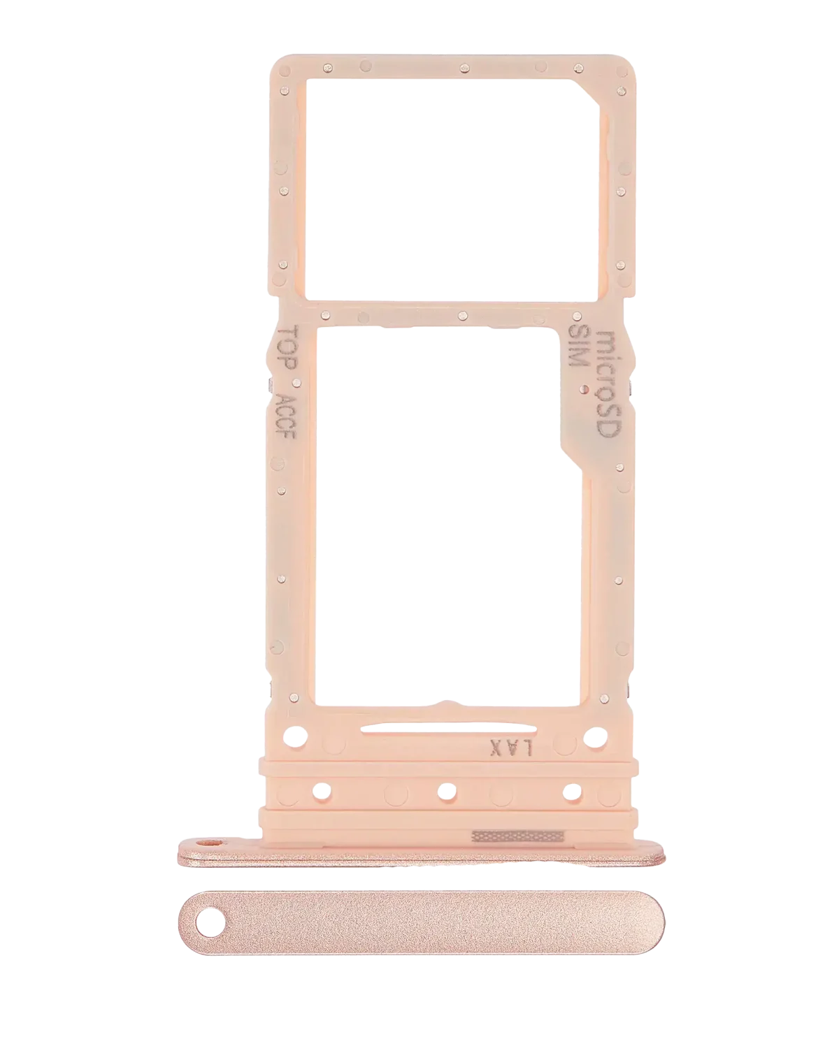 Samsung Galaxy A33 5G İle Uyumlu İle Uyumlu Tek Sim Kart Tepsisi (A336 2022) (Şeftali)