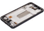 Samsung Galaxy A34 5G İle Uyumlu (A346 2023) Orijinal (Grafit) Çerçeveli ekran Orijinal Ekranı - Görsel 6
