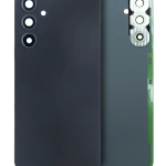 Samsung Galaxy A34 5G İle Uyumlu Arka Kapak Camı Kamera Lensiyle Uyumlu (A346 2023) (Servis Paketi) (Siyah)