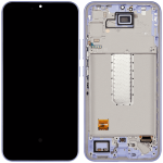 Samsung Galaxy A34 5G İle Uyumlu İçin Çerçeveli ekran (A346 2023) Orijinal (Menekşe)  Orijinal Ekranı - Görsel 2