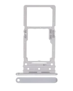 Samsung Galaxy A34 İle Uyumlu Çift Sim Kart Tepsisi (A346 2023) (Gümüş)