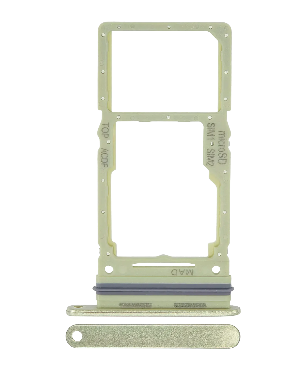 Samsung Galaxy A34 İle Uyumlu Çift Sim Kart Tepsisi (A346 2023) (Lime) - Görsel 6