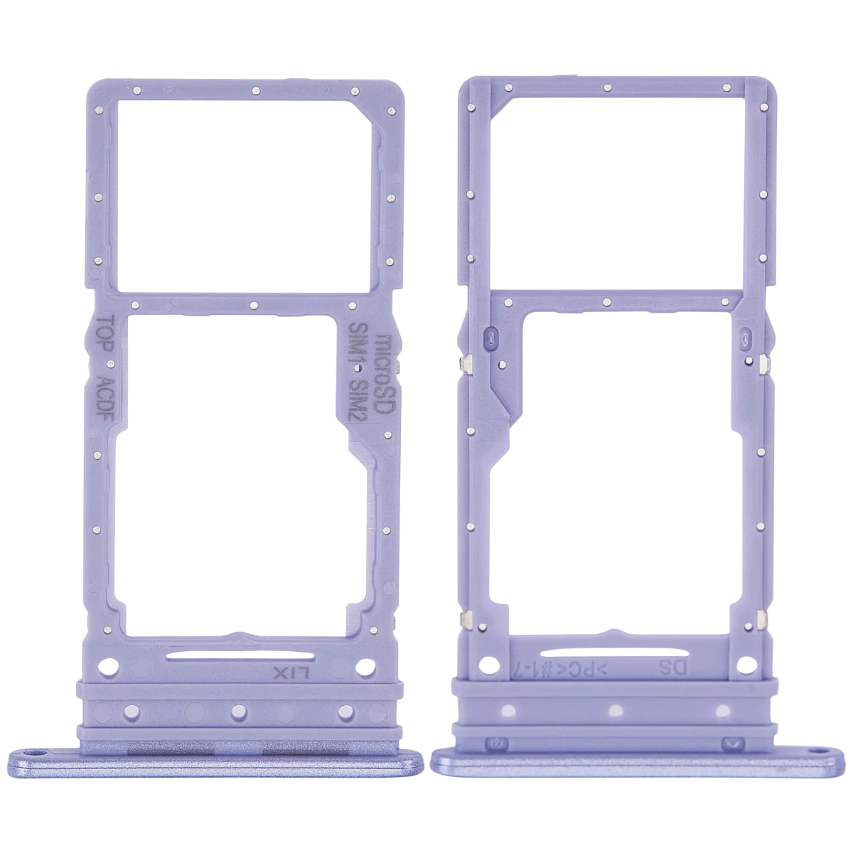 Samsung Galaxy A34 İle Uyumlu Çift Sim Kart Tepsisi (A346 2023) (Violet) - Görsel 2