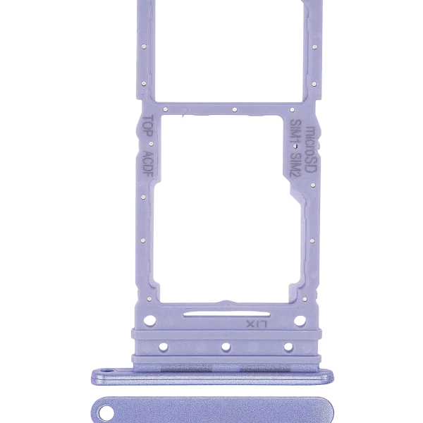 Samsung Galaxy A34 İle Uyumlu Çift Sim Kart Tepsisi (A346 2023) (Violet)