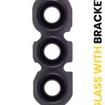 Samsung Galaxy A34 İle Uyumlu Kamera Camı Set Full (A346 2023) (Grafit)