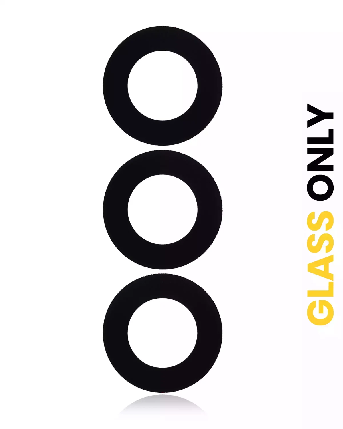 Samsung Galaxy A35 5G İle Uyumlu Arka Kamera Lensi (Sadece Cam) Yapışkanlı (A356 2024)