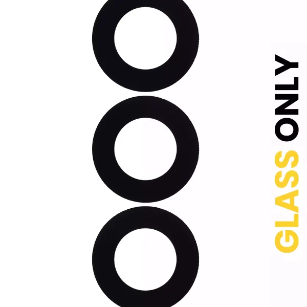 Samsung Galaxy A35 5G İle Uyumlu Arka Kamera Lensi (Sadece Cam) Yapışkanlı (A356 2024)