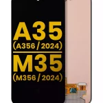Samsung Galaxy A35 5G İle Uyumlu Çerçevesiz ekran Orijinal Ekranı (A356 2024) M35 (M356 2024) Orijinal (Tüm Renkler)