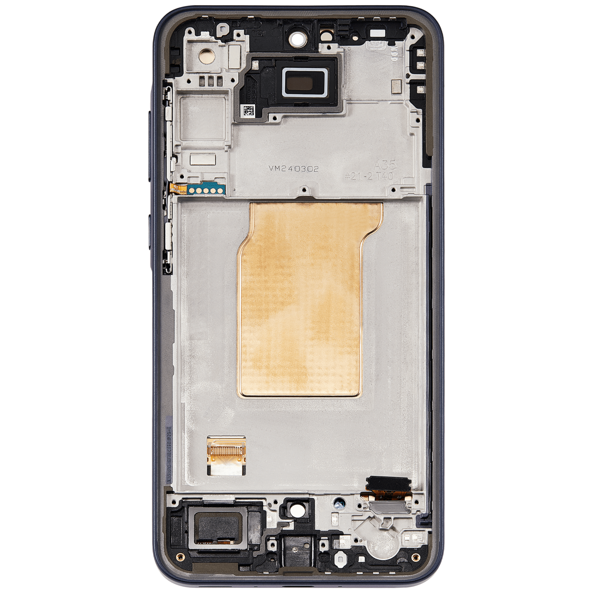 Samsung Galaxy A35 5G İle Uyumlu İçin Çerçeveli ekran (A356 2024) Orijinal (Lacivert)  Orijinal Ekranı Uyumlu - Görsel 4
