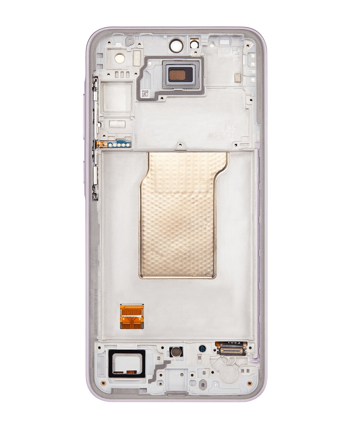 Samsung Galaxy A35 5G İle Uyumlu İçin Çerçeveli ekran (A356 2024) Orijinal (Leylak)  Orijinal Ekranı - Görsel 3
