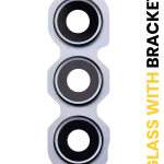 Samsung Galaxy A35 5G İle Uyumlu Kamera Camı Set Full (A356 2024) (eblue)