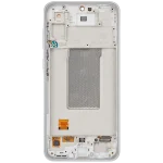 Samsung Galaxy A36 5G İle Uyumlu İçin Çerçeveli ekran (A366 2025) Orijinal (Beyaz)  Orijinal Ekranı - Görsel 5
