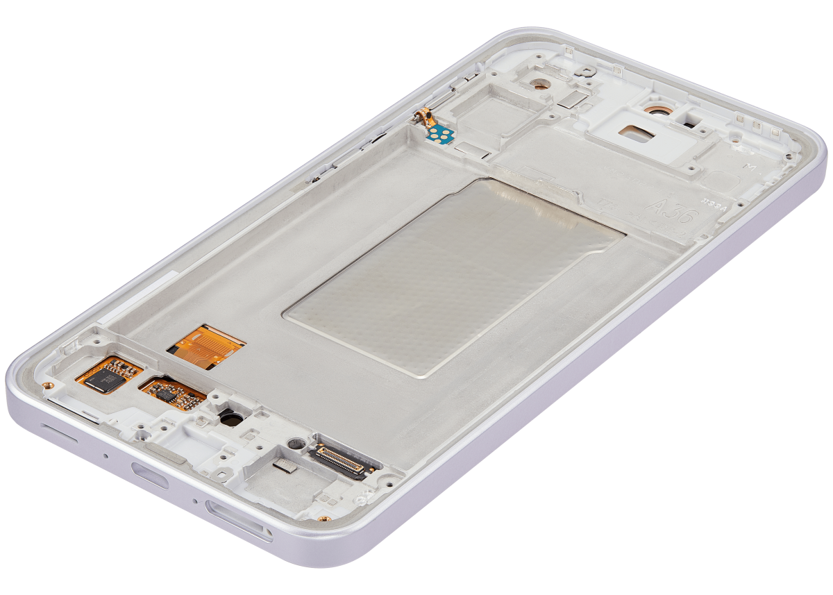 Samsung Galaxy A36 5G İle Uyumlu İçin Çerçeveli ekran (A366 2025) Orijinal (Lavanta)  Orijinal Ekranı - Görsel 6