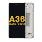 Samsung Galaxy A36 5G İle Uyumlu İçin Çerçeveli ekran (A366 2025) Orijinal (Lime)  Orijinal Ekranı - Görsel 2